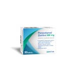PARACETAMOL ZENTIVA, 500mg, 20 tablečių, Tabletės, N20