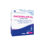MACROBALANS 12 g milteliai geriamajam tirpalui, 20 paketėlių