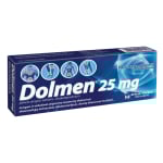 Dolmen, 25mg, plėvele dengtos tabletės, N10