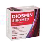 DIOSMIN SIROMED, 500mg, plėvele dengtos tabletės, N60