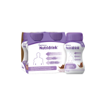 NUTRIDRINK, šokolado skonio, nuo 3 m., 125 ml, 4 vnt.