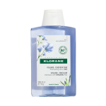 KLORANE šampūnas suteikiantis plaukams purumo, su linų pluošto ekstraktu, 200 ml