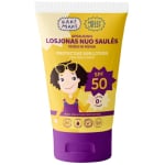MARGARITA apsauginis losjonas nuo saulės vaikams ir kūdikiams KAKĖ MAKĖ ALLERGY CERTIFIED, SPF 50, bekvapis, 100 ml