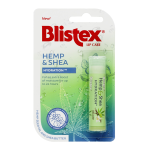 BLISTEX drėkinamasis lūpų balzamas HEMP&SHEA, vanilės kvapas, 4.25 g