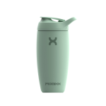 PROMIXX Gertuvė Stainless Steel Shaker Bottle - Seagrass Green 550ml, 1 vnt.