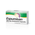 Espumisan minkštosios kapsulės 240 mg, minkštosios kapsulės, N20