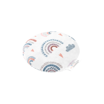 BOCIOLAND vyšnių kauliukų pagalvėlė balta vaivorykštė BOC0205, 1 vnt.