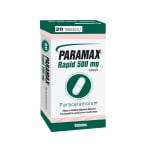 PARAMAX RAPID, 500mg, Tabletės, N20