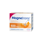 MAGNETRANS DRINK, 400 mg, apelsinų ir greipfrutų skonio granulės, 20 paketėlių