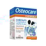 OSTEOCARE, apelsinų ir pipirmėčių skonio, 30 kramtomųjų tablečių