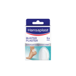 HANSAPLAST pleistras kulnų nutrynimams ir pūslėms, 5 vnt.
