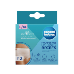 CANPOL BABIES daugkartinės kelnaitės po gimdymo, L/XL, 2 vnt.