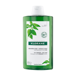 KLORANE šampūnas su dilgėlių ekstraktu riebiems plaukams, 400 ml