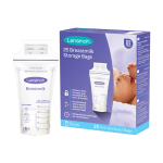 LANSINOH pieno laikymo maišeliai, 25 vnt.