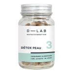 D-LAB Nutricosmetics „Detox Peau“ (Maisto papildai detoksikacijai), 56 Kapsulės