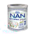 NESTLE tolesnio maitinimo pieno mišinys kūdikiams NAN OPTIPRO PLUS 2 HM TIN, nuo 6 mėn., 800 g+specialus dozavimo šaukštelis