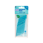 TEPE tarpdančių šepetėliai ANGLE, 0,6 mm, mėlyna spalva, 6 vnt.