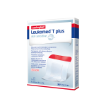 LEUKOPLAST LEUKOMED® T PLUS SKIN SENSITIVE Skaidrus, sterilus, lipnus absorbuojantis tvarstis, 8X10 cm, 5 vnt.
