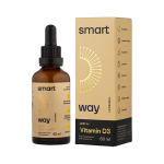 SMART WAY liposominis VITAMINAS D3 2000TV, abrikosų skonio, 60 ml