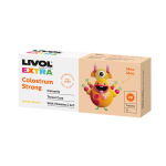 LIVOL EXTRA COLOSTRUM STRONG, citrinų skonio, nuo 3 m., 20 pastilių