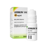 LECROLYN SINE 40 mg/ml, akių lašai, tirpalas, N1