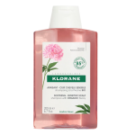 KLORANE šampūnas su bijūnais jautriai, sudirgusiai galvos odai, 200 ml