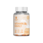 GAMTOS NAMAI vitaminas D3 FAMILY, 60 guminukų