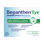 BEPANTHEN EYE akių lašai sausoms akims, 0,5ml x 20vnt. vnt.