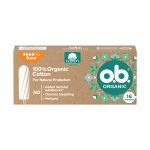 O.B. tamponai ORGANIC SUPER, LT-EKO-001, 16 vnt.