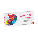 GASTRITOL LOZENGES, 20 kietų pastilių
