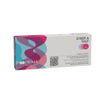 PRIMA STREP A streptokokų aptikimo gerklės tepinėlyje savikontrolės testas, 1 vnt.