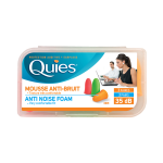 QUIES apsauginiai ausų kištukai iš poliuretano putos, ryškių spalvų, 3 poros