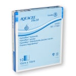 AQUACEL FOAM lipnus tvarstis su silikonu, 10 x 10 cm, 10 vnt.