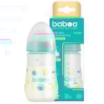 BABOO® antikolinis maitinimo buteliukas, 250 ml, 3+ mėn, Lagoon Fiesta, 1 vnt.
