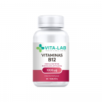 VITA-LAB Vitaminas B12 1000ug. Metilkobalaminas, 90 tablečių