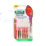 SUNSTAR GUM tarpdančių šepetėlis TRAV-LER, 6 vnt.