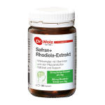 DR. WOLZ SAFRAN + RHODIOLA EXTRAKT, 120 kapsulių