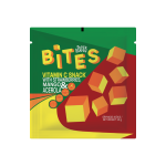 BITES, uogų ir vaisių užkandis su natūraliu vitaminu C, džiovintas šaltyje, 10 g