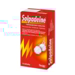 SOLPADEINE, 500 mg + 8 mg + 30 mg, tirpinamosios tabletės, N12