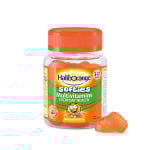 HALIBORANGE guminukai OMEGA-3 & MULTIVITAMIN, apelsinų skonio, 3–12 m., 30 guminukų
