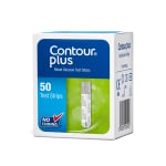 Contour plus diagnostinės juostelės, 50 vnt.