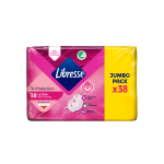 LIBRESSE paketai INVISIBLE NORMAL MEGAPACK, 38 vnt.