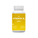VITAMINAS D3 2000IU, nuo 12 m., 90 minkštų kapsulių