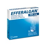 EFFERALGAN, Šnypščiosios tabletės, N16