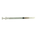 ZIBO vienkartinis 3 dalių insulininis švirkštas, su adata 26 G, 1 ml, 1 vnt., 1 vnt.