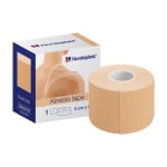 NORDEPLAST kineziologijos juosta, smėlio spalva, 5 cm x 5 m, 1 vnt.