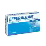 EFFERALGAN, 150mg, Žvakutės, N10