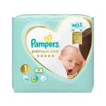 PAMPERS sauskelnės PREMIUM CARE, 1 dydis, 26 vnt.
