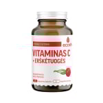 ECOSH Vitaminas C su erškėtuogėmis, 90 kapsulių