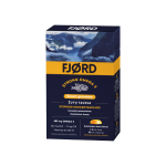 FJØRD STRONG OMEGA-3 SMART GUMMIES, pasiflorų skonio, 45 Guminukai